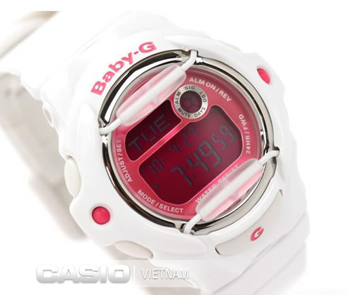 Đồng hồ Casio Baby-G Làm tăng thêm sự lôi cuốn của phái đẹp